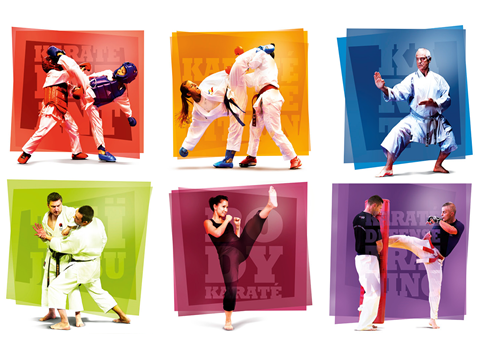 Photo visuels karate